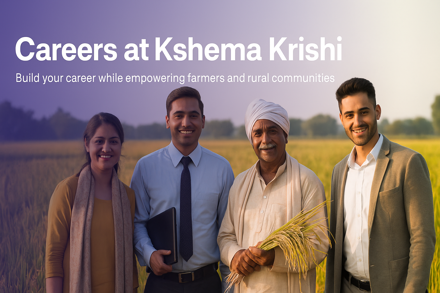 Careers at Kshema Krishi